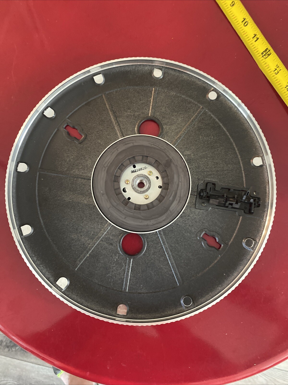 OEM Technics Turntable SL-QD33 Magnetic Metal Platter Only See Pic For Part #