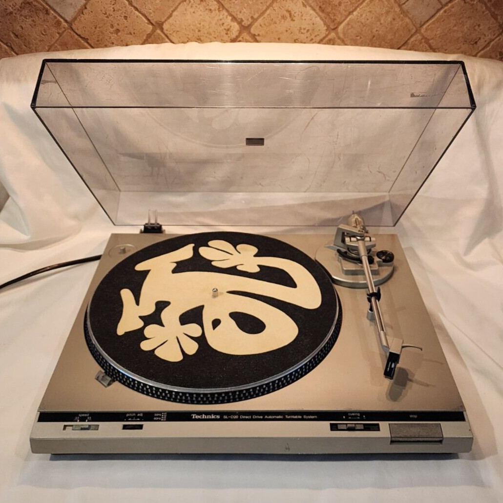 Technics SL-D20 Direct Drive Automatic Return Turntable w/ Audio-Technica 1001