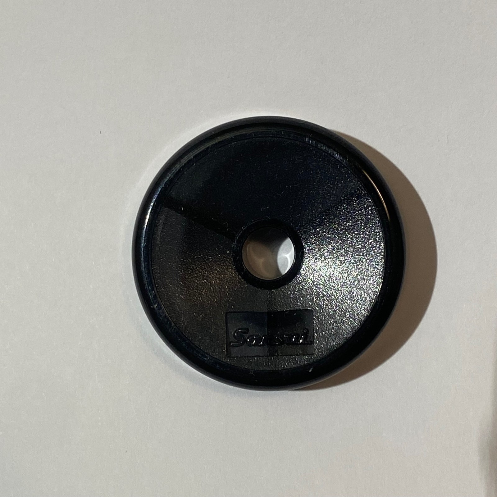 Sansui Turntable 45 RPM Adapter Translucent Smoke Gray Part Plastic Vintage