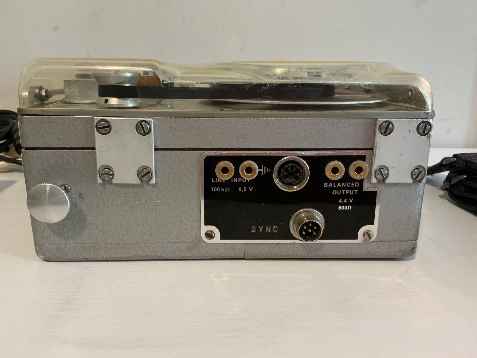 1960 Kudelski Nagra III Reel-to-Reel Tape Machine Analog Recorder w/ Accessories