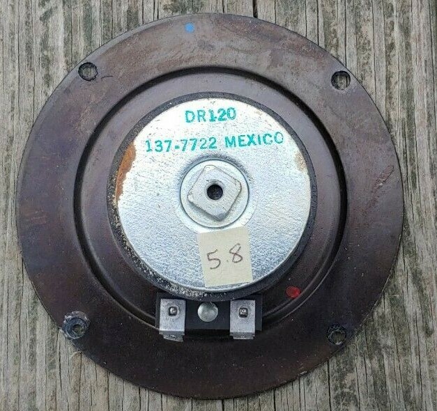 AVID Model 101 CTS 4-1/4″ MID-RANGE SPEAKER # DR-120 Date Code 1377722 5.8 ohms