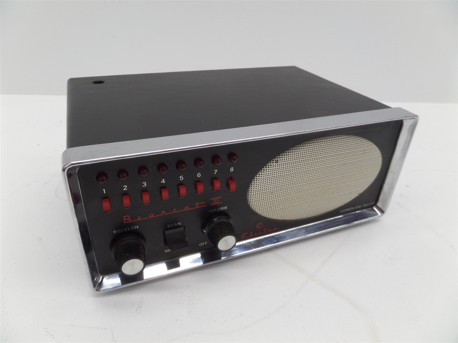 Vintage Electra BC III Bearcat Receiver