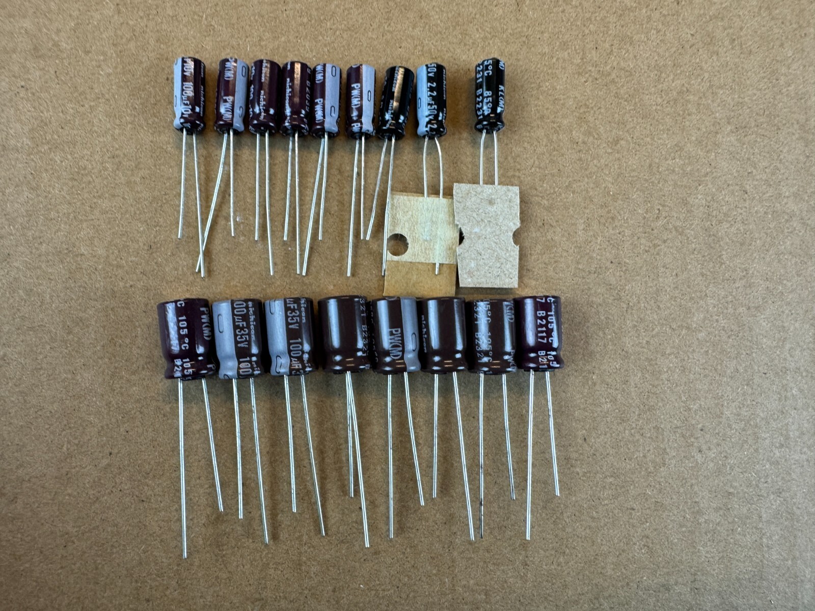 Akai AP-206 AP-207 Recap Kit Capacitors Turntable Speed Repair Set