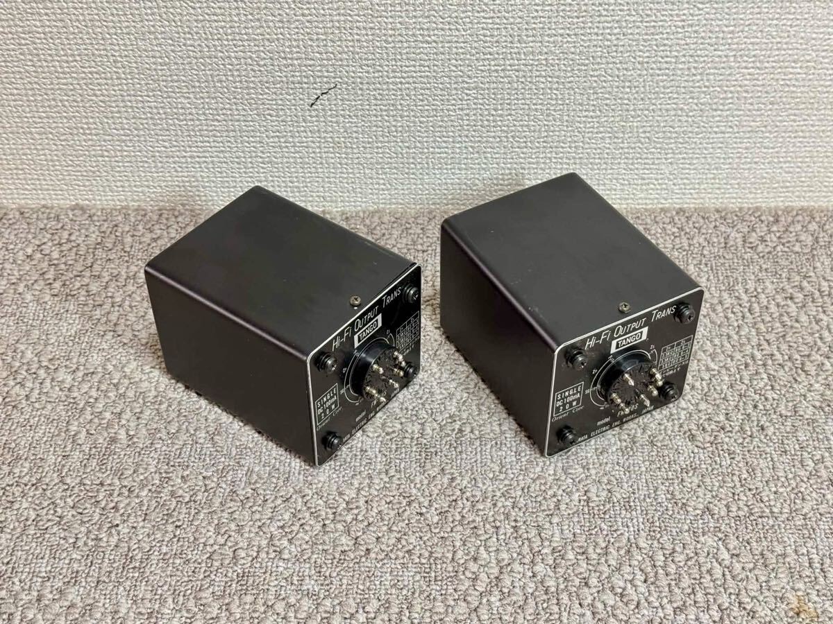 TANGO Hirata FW-20S Tube Amp Output Transformer Pair 300B 2A3 KT88 Tested Japan