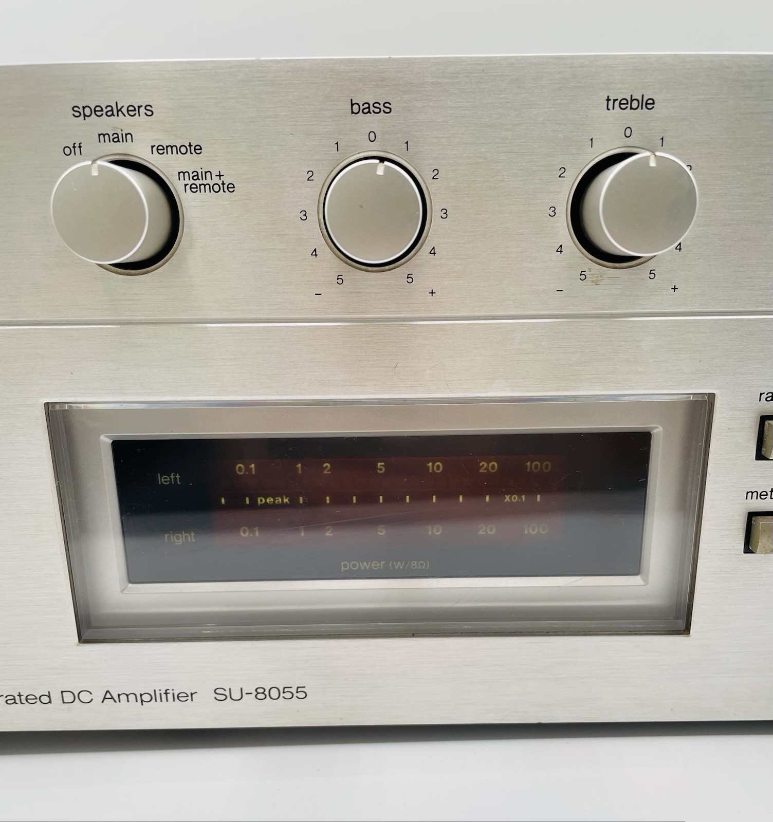 Technics SU-8055 Stereo Integrated DC Amplifier Tested, Working Order- Read