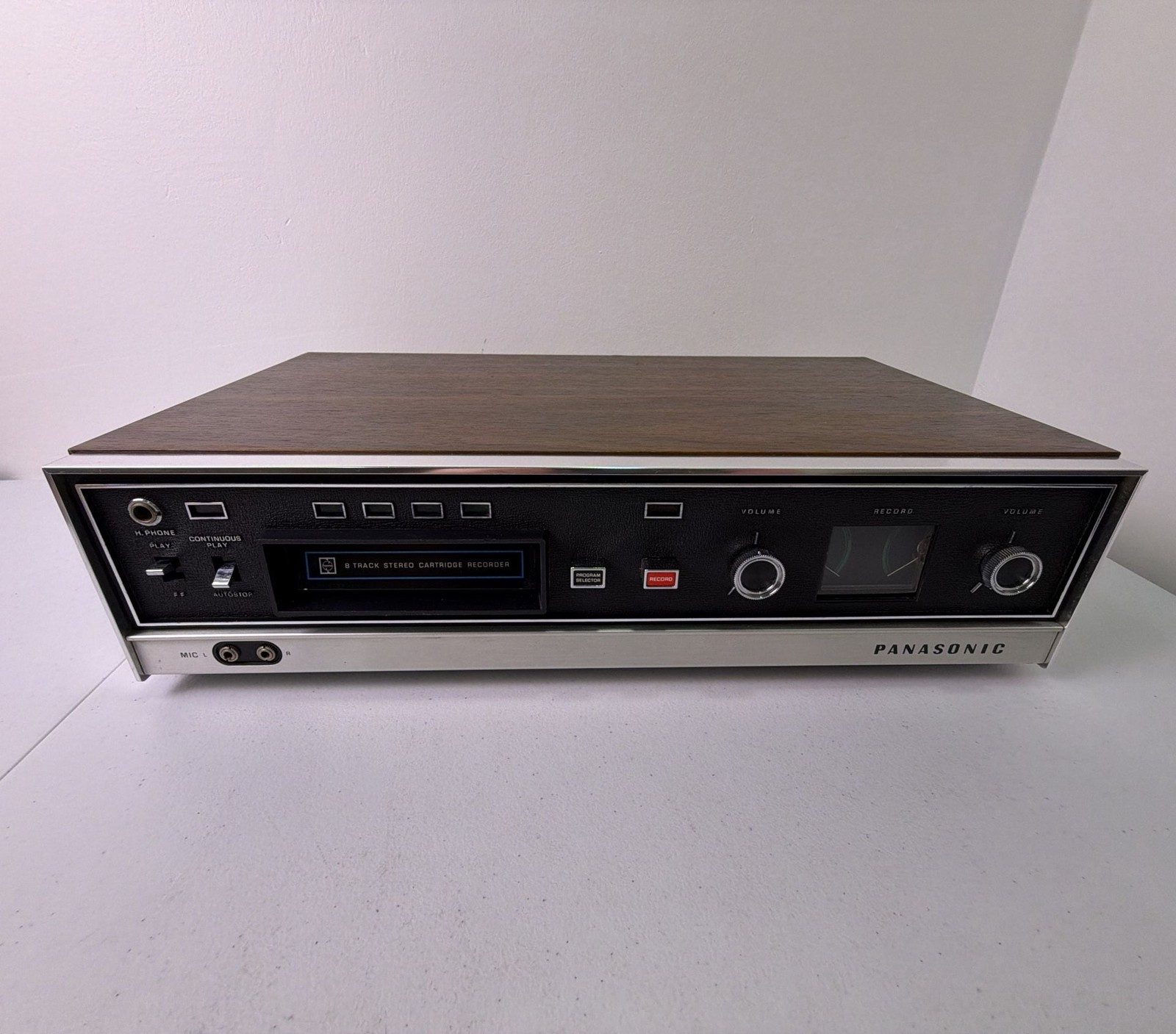 Panasonic RS-803US 8-Track Cartridge Player Recorder Deck -PARTS/REPAIR-