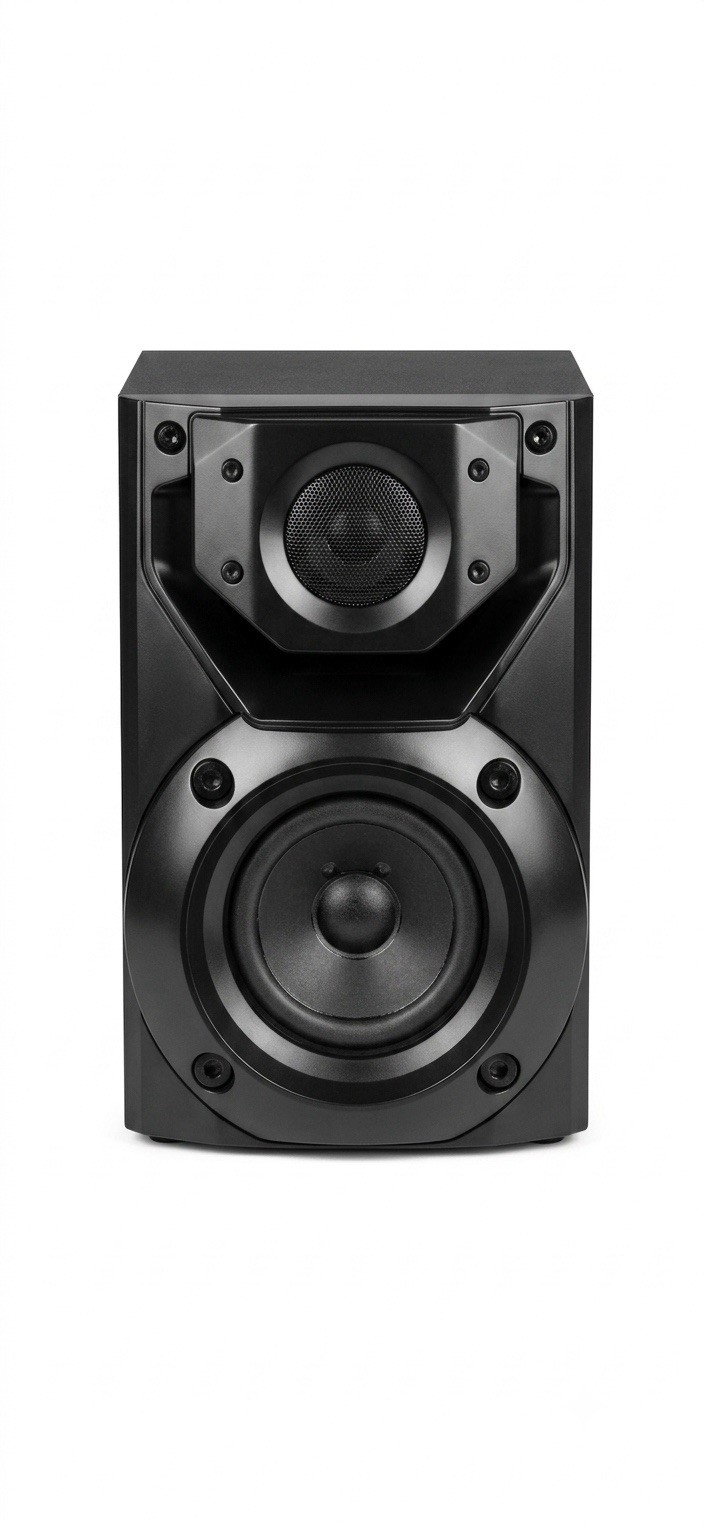 Vintage Pair Panasonic SB-AK22 Bookshelf Speakers Pair 2-Way 6 ohms Raw Wire