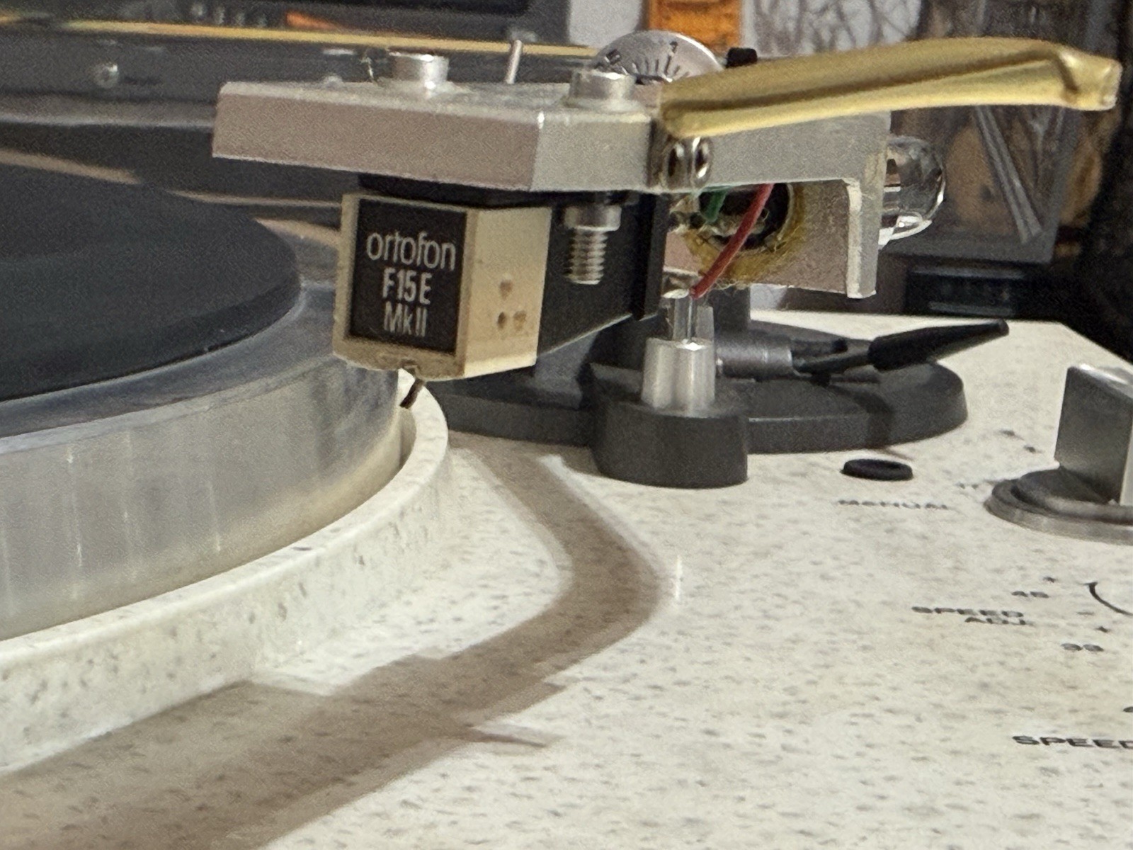 KENWOOD KD-5070 Turntable ’78 Classic Granite Base Complete / READ DESCRIPTION