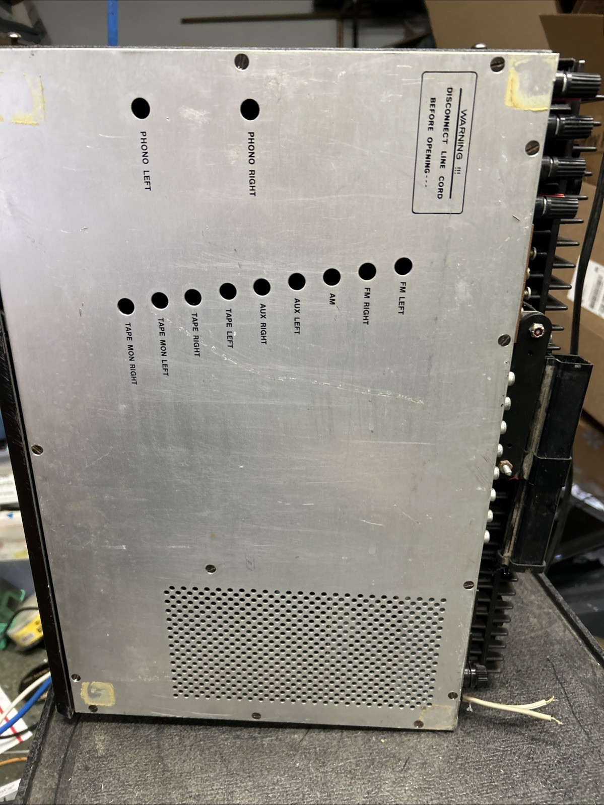 Vintage HeathKit Receiver AR-1500 Heath AMP Classic Audio as is parts repair