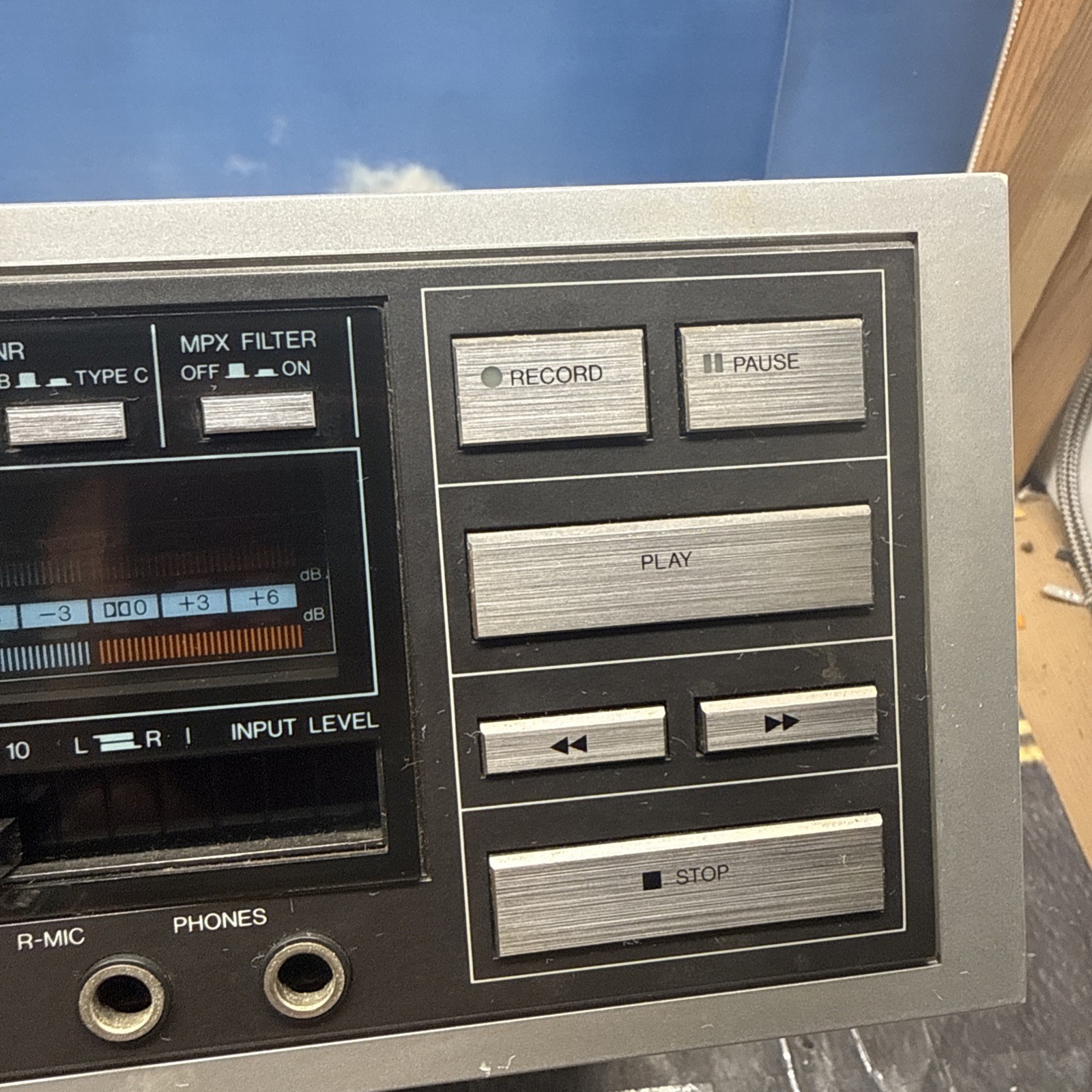 Vintage Rare SANYO ULTRX Cassette Deck Player Tape Recorder DBX Dolby AMS!