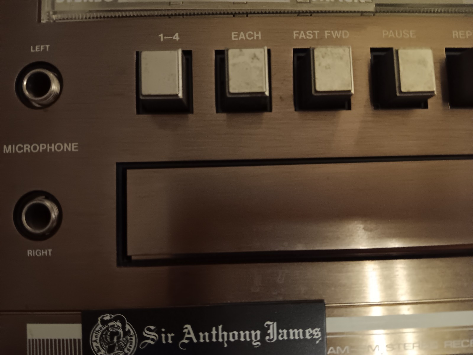 TANGLEWOOD 55T7 AM FM-8 TRACK PARTS-REPAIR
