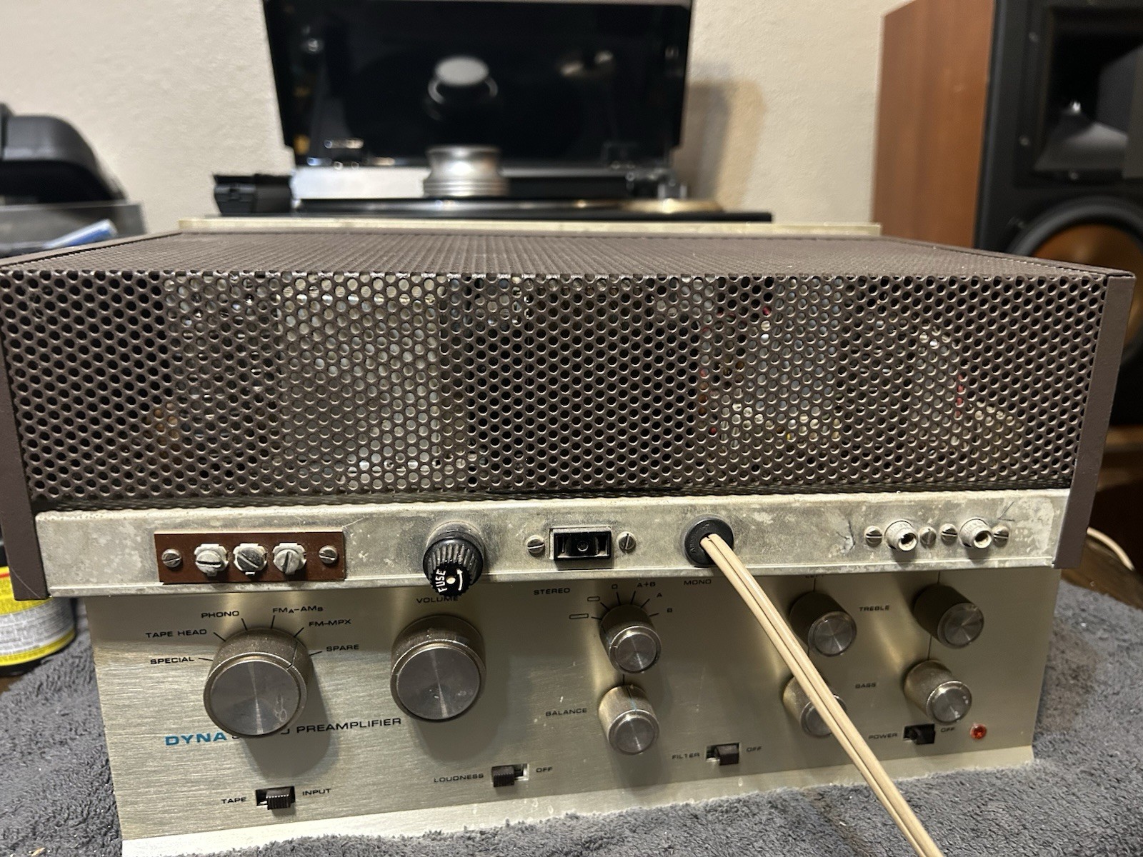 Dyna Tuner FM-1 Early Vintage Tube Radio, Made in USA