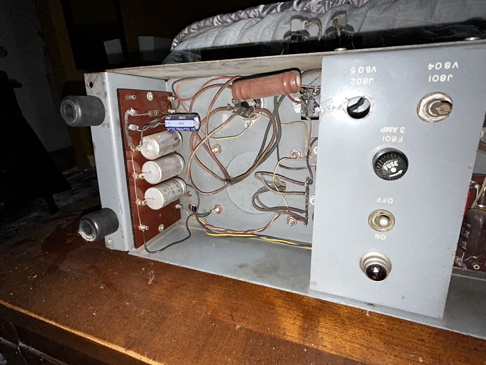 Rare 2x Ampex 6516 Tube Amplifier Pair 6516r2 6530 6531 807 6sn7 5u4g 5879 Nice