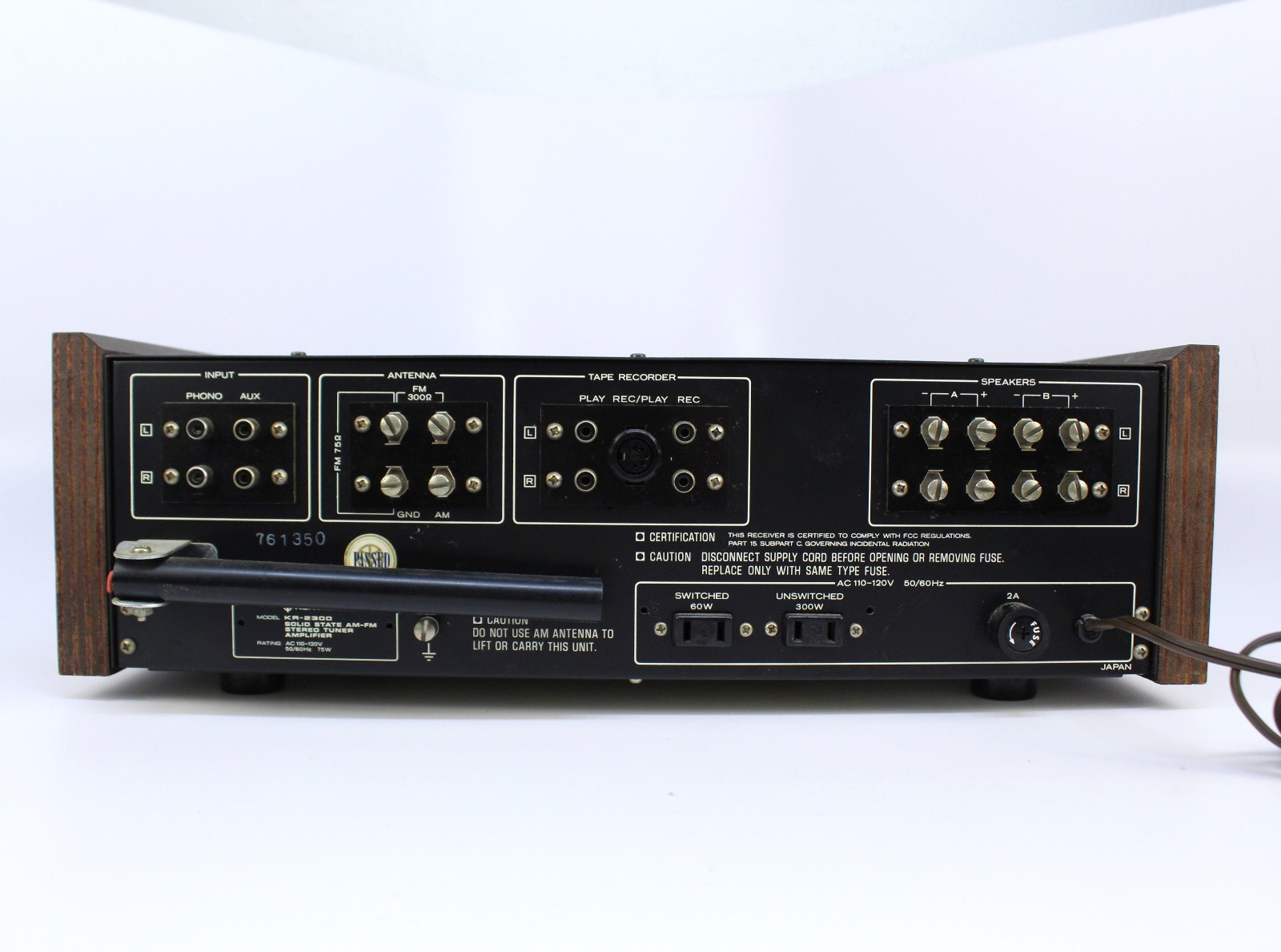 Kenwood AM / FM Stereo Receiver KR-2300