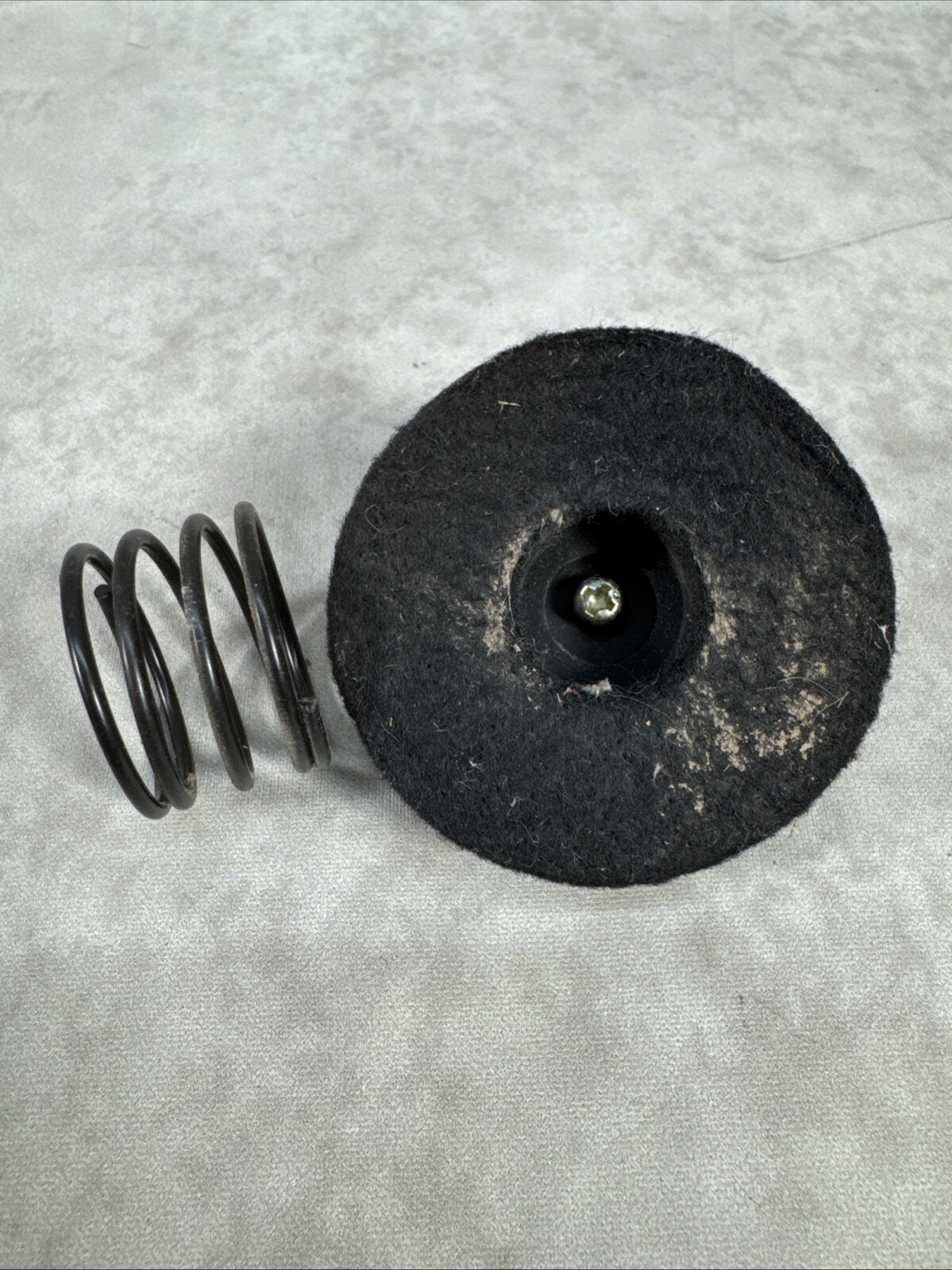 Technics SL-210 Or SL-230 Turntable Foot, Spring, Mounting Screw