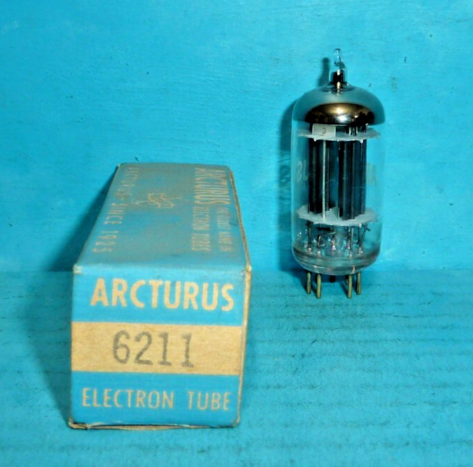 1 Arcturus 6211 Tube Guaranteed NOS/NIB