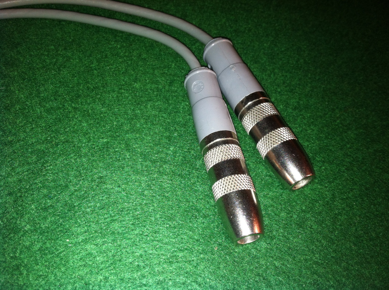 Switchcraft Adapter – One 1/4 inch Male Plug – Two 1/4 inch Female Jacks Adapter