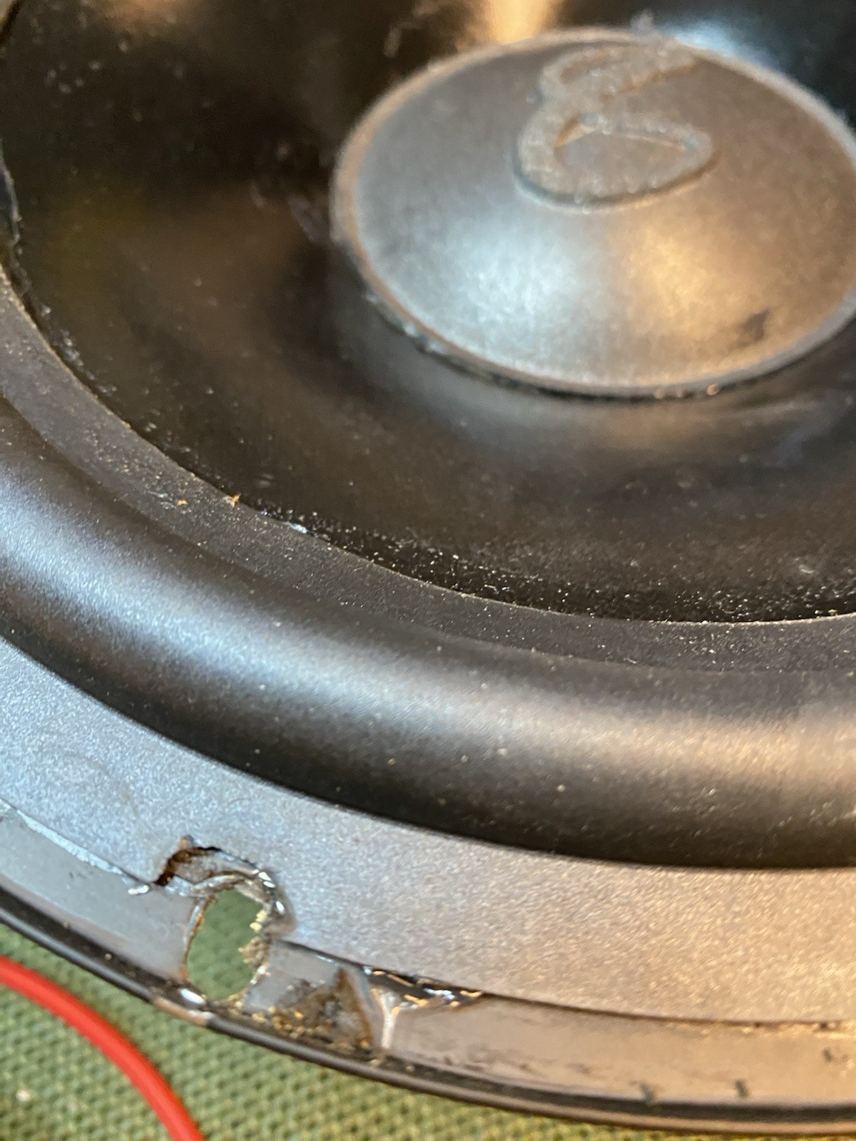 Infinity SM10-1 Woofer 71985 10″ Bass Driver 3.6 Ohm Refoamed Rubber Ring Mounts