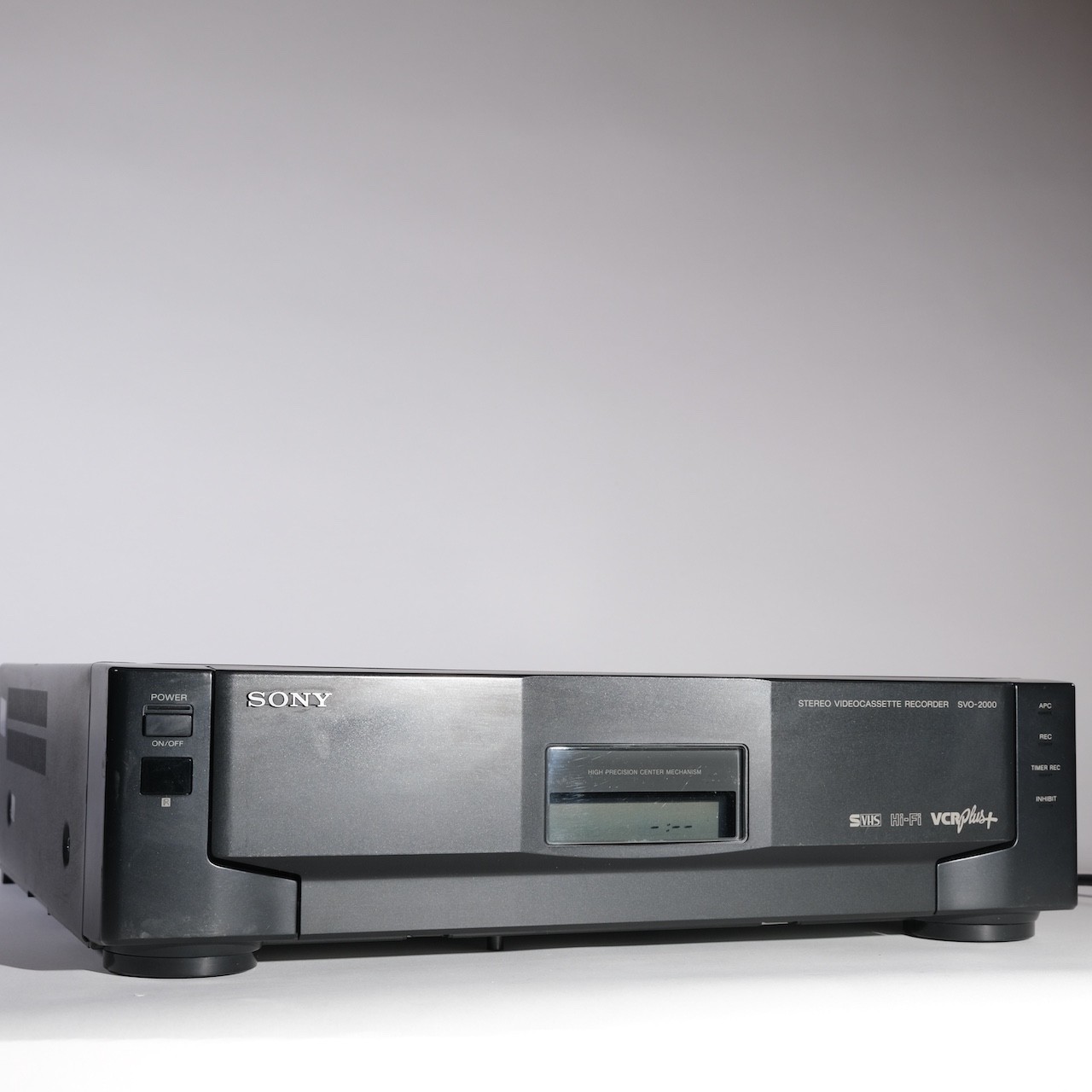 SONY SVO 2000 Professional VCR S-VHS Player recently serviced WORKING!