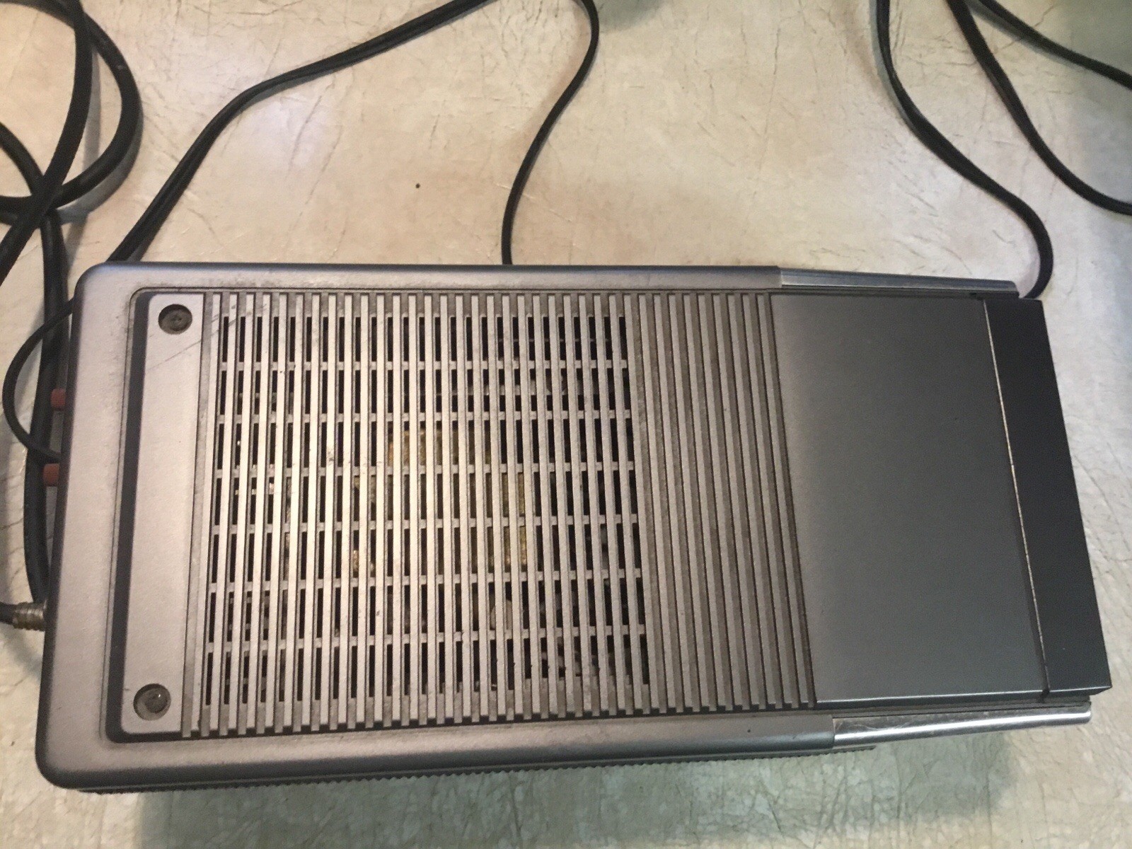 Sears Betavision VCR & Case & Video Tuner Clock VHF/UHF POWER UP RARE 1980 Lot