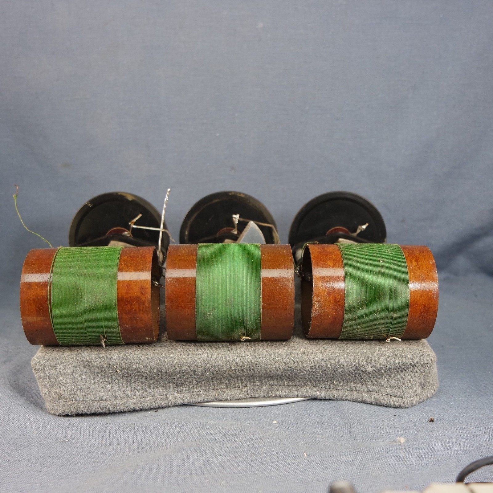 1920s Freed Eismann AM Band TRF Tuning Coil Assemblies 1 Antenna & Two RF Coils