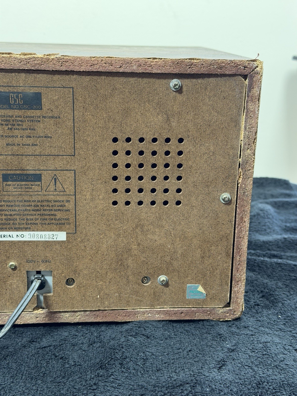 VTG GSC Stereo Model GSC- 200 no speakers