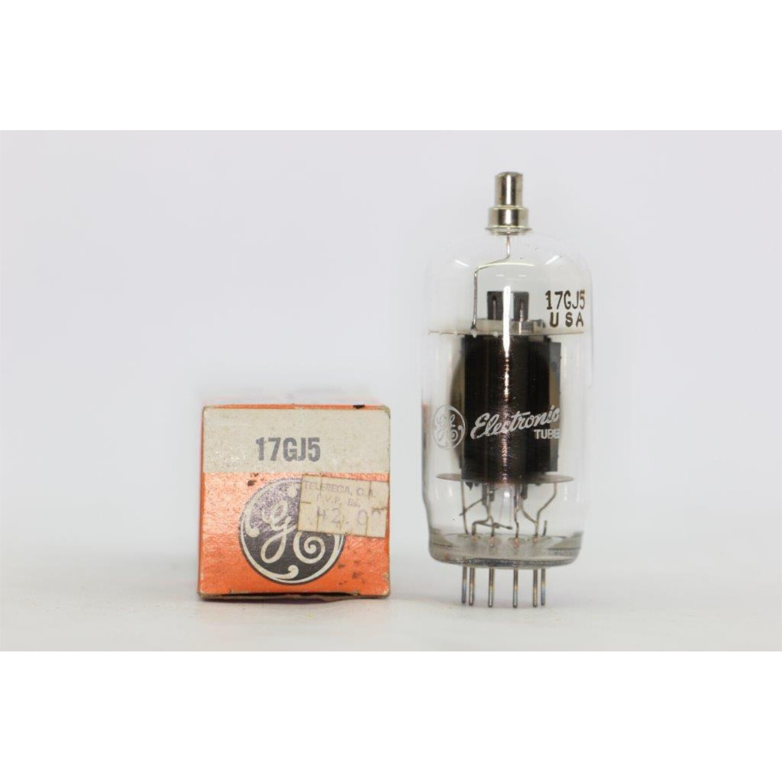 1 x 17GJ5 TUBE. GENERAL ELECTRIC BRAND TUBE. OUR TUBE. NOS / NIB. RC45.