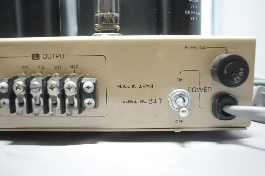 UESUGI U BROS-3 Vacuum Tube Valve Audio HiFi Power Amplifier System Component