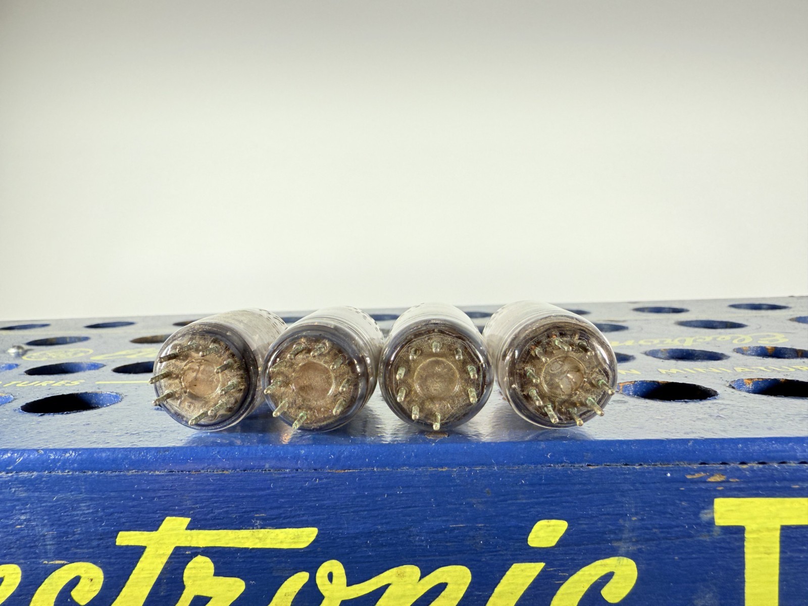 Lot of 4 Tube GE 6211 12AT7 Tested Good Tube