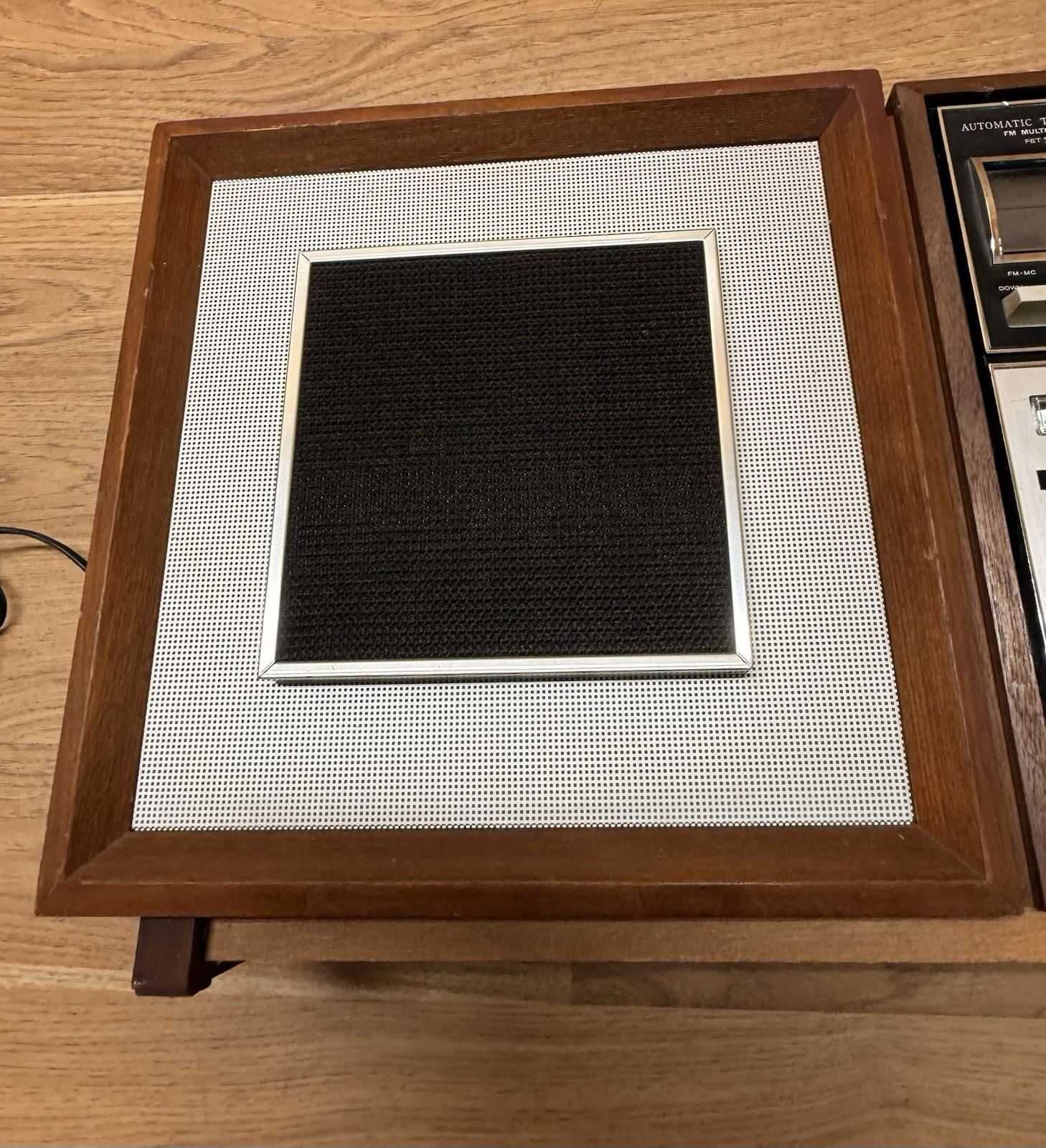 Vintage 1967 Panasonic RE-787 AM FM Radio Multiplex Stereo & Speaker See Video!