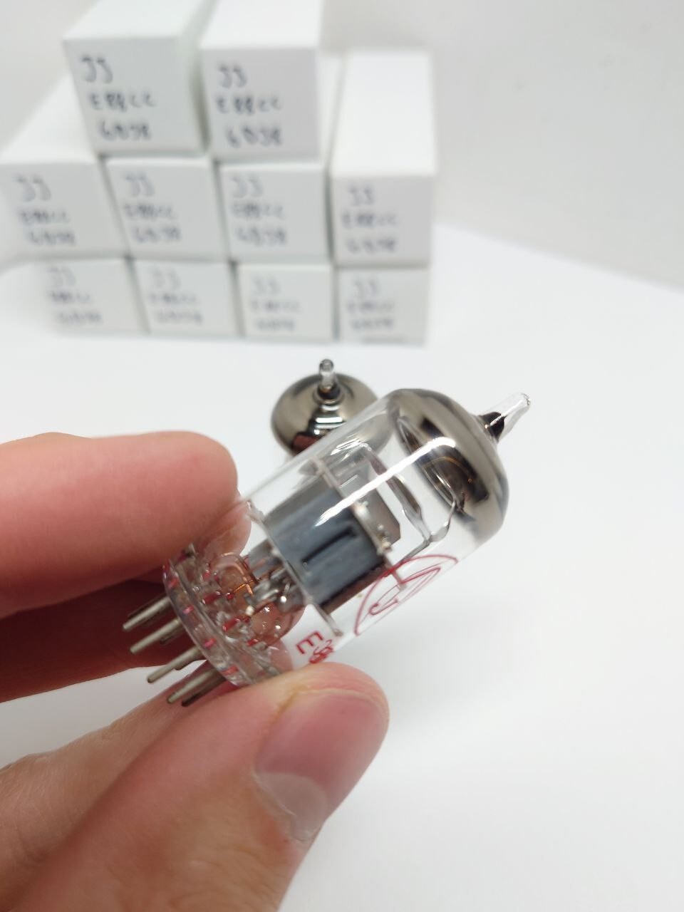 Pair 2pc NOS JJ E88CC 6DJ8 Slovakia Tested Strong Life Test Great Vacuum TUBE