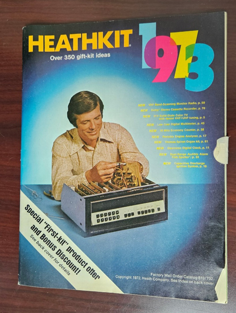 1973 Heathkit Catalog Electronics and Amateur Radio