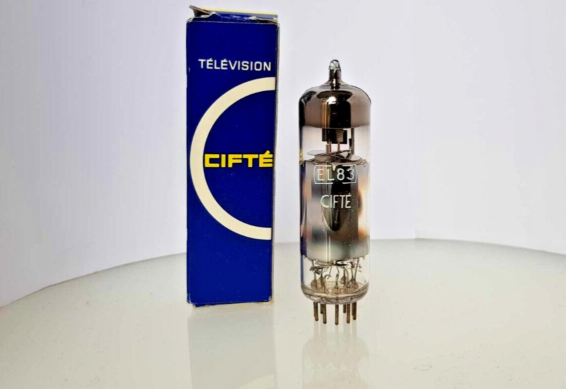 1 x TESTED EL83 CIFTE Power PENTODE TUBE 6CK6 STRONG NEW BOX