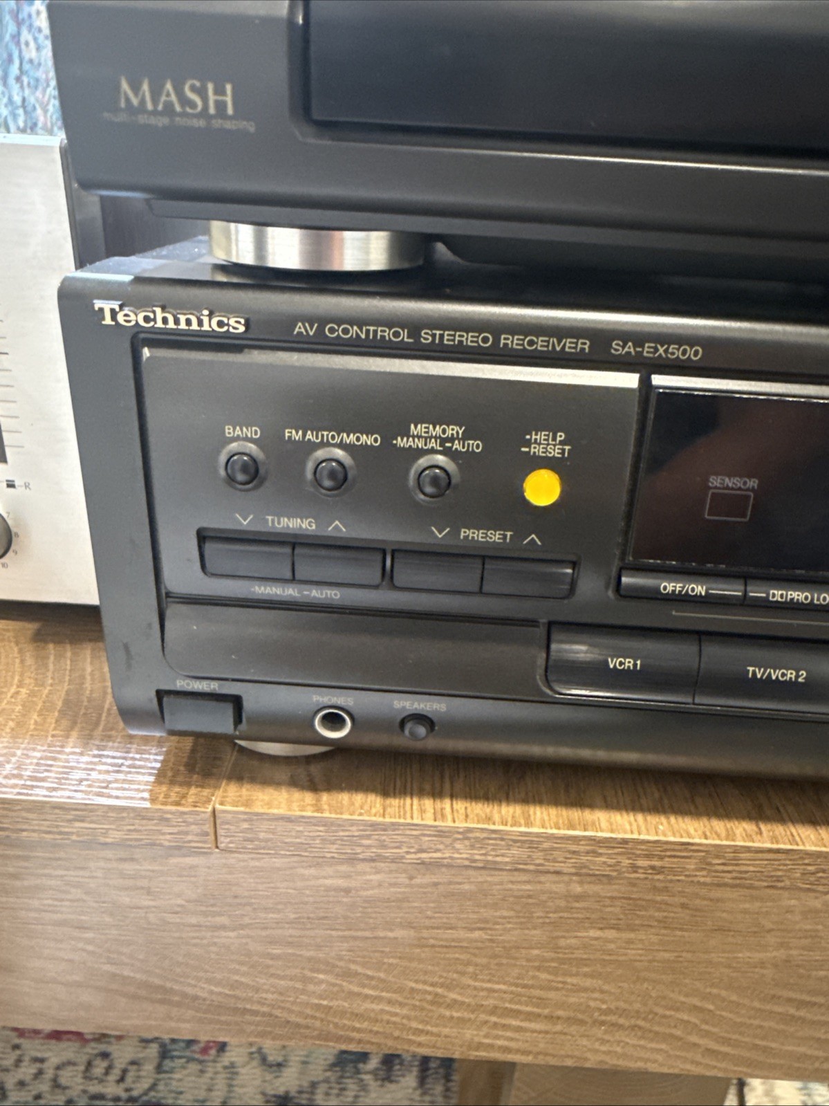 Technics SA-EX 500 Stereo Reciever Tested Works Used Good Condition