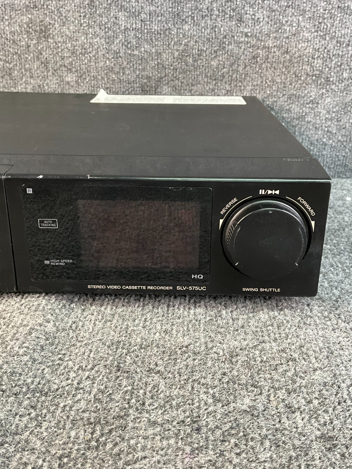 Sony SLV-575UC High Model VHS VCR – For Parts or Repair