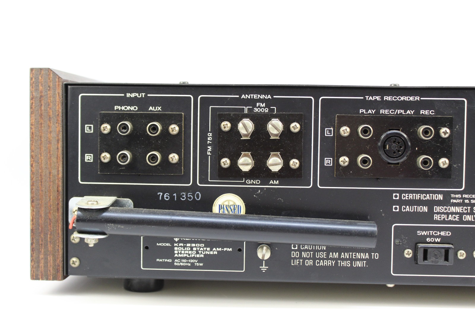 Kenwood AM / FM Stereo Receiver KR-2300