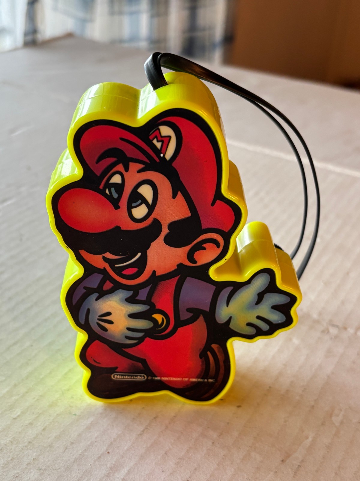 Vintage Nintendo Super Mario Am FM Radio Rare Yellow Version