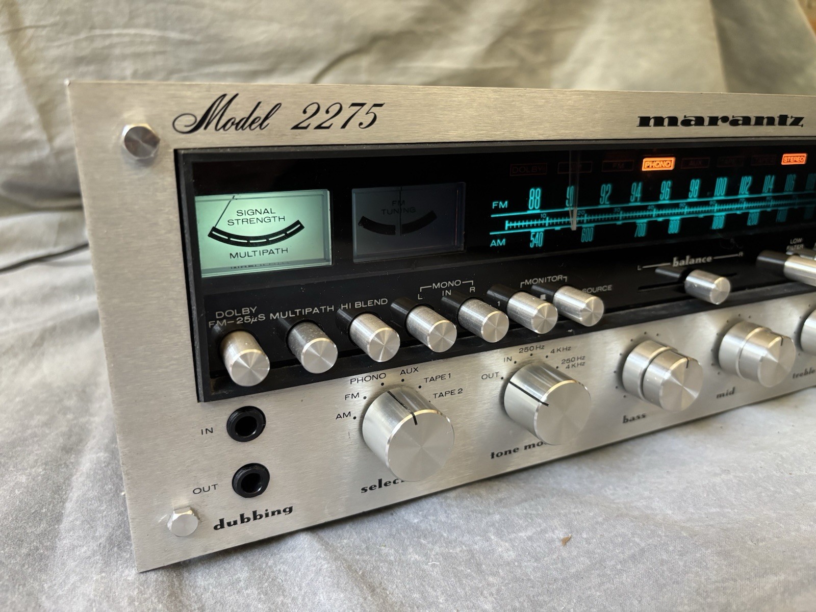Marantz 2275 Vintage Stereo AM/FM Receiver – Tested