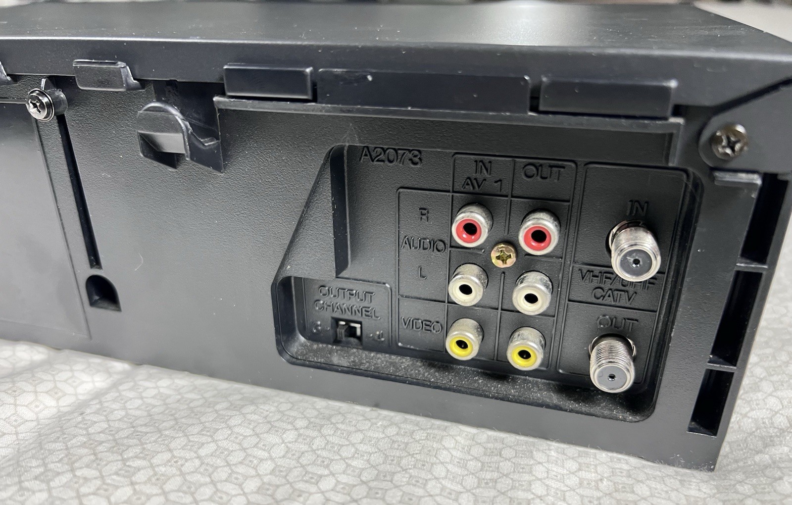 Sharp VC-H810U 4-Head Hi-Fi Stereo VHS VCR Player & Working Original Remote