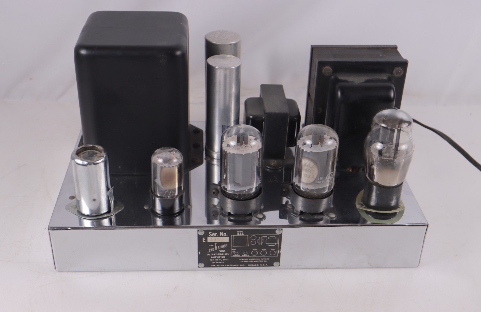 Craftsmen 500 Mono Block Amplifier== Nice & Sounds Great!