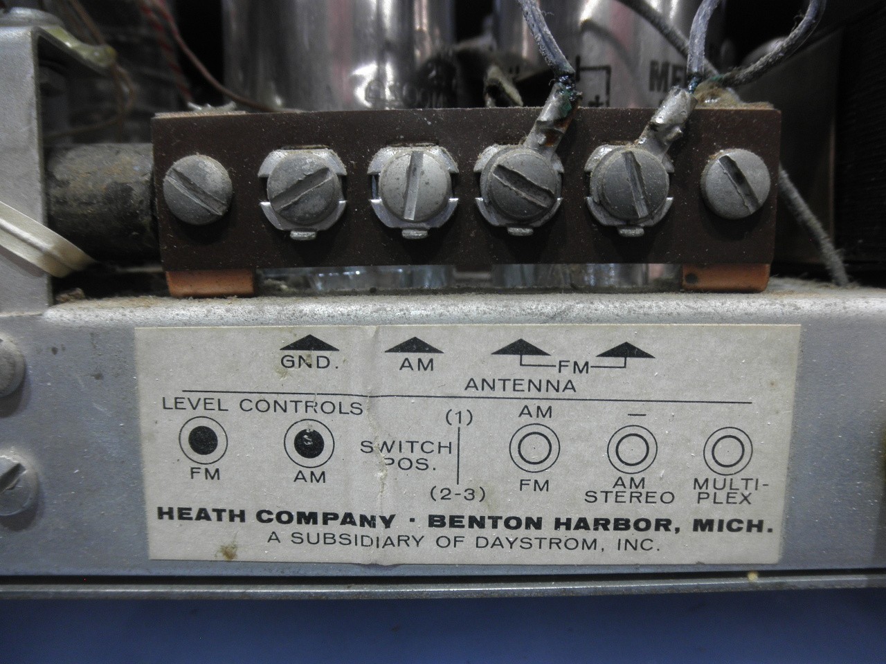 EXCELLENT 1958-60 Heathkit PT-1 AM/FM Stereo Tuner- Serviced +Manual+ Catalog