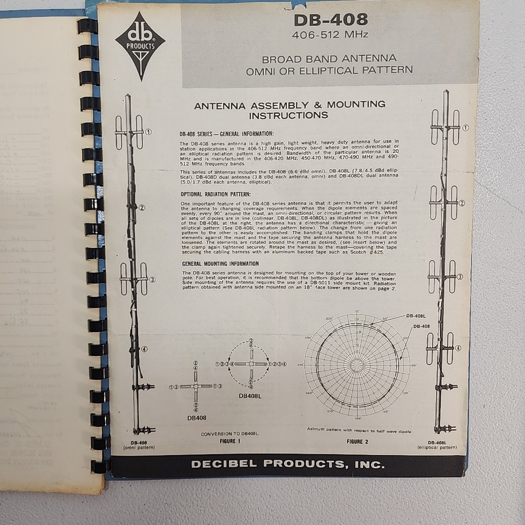 Marti Electronics R-50/ 450 Reciever Instruction Manual