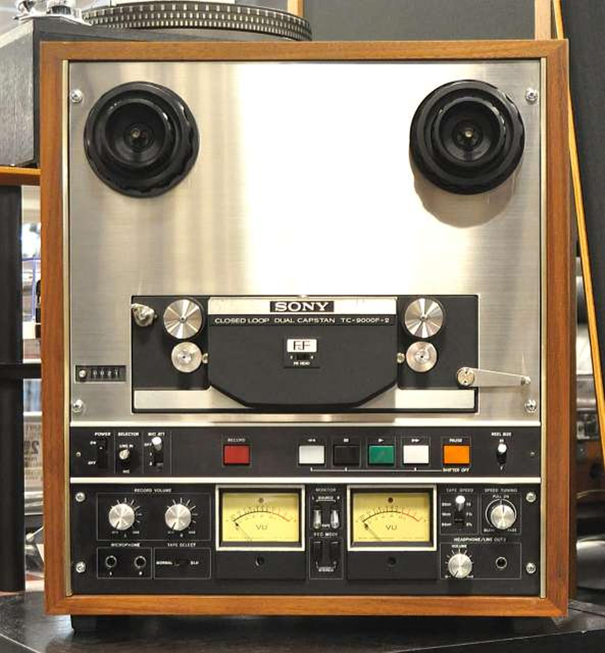 Sony TC 9000F 2 Open Reel Tape Deck Fully Serviced Recapped Secloff Japan 0304