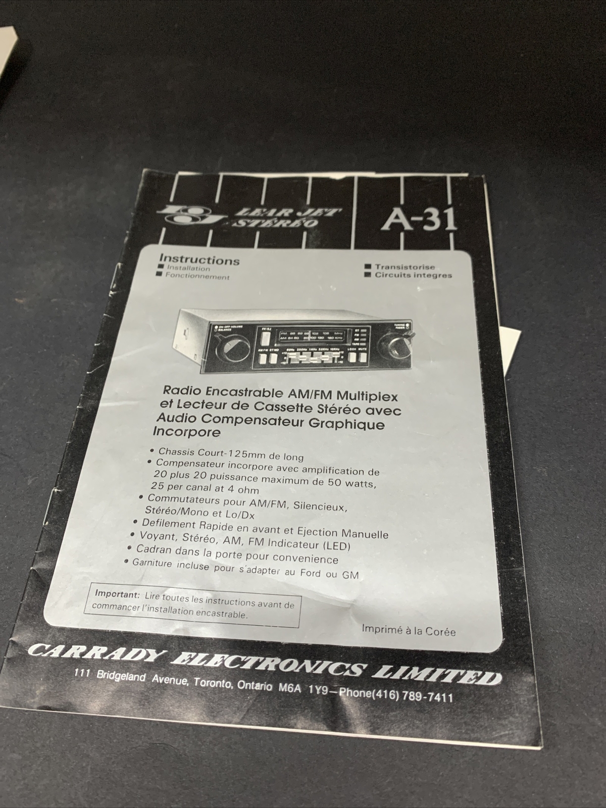 Lot Of Vintage Cab & Radio Instruction Manuals( Pace, Shakespeare, Astatic)