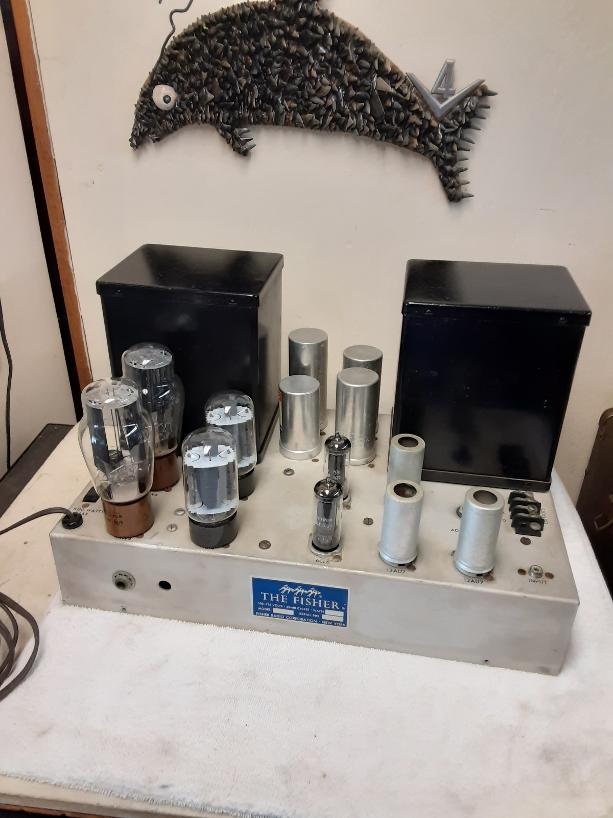 Fisher 50A amp.