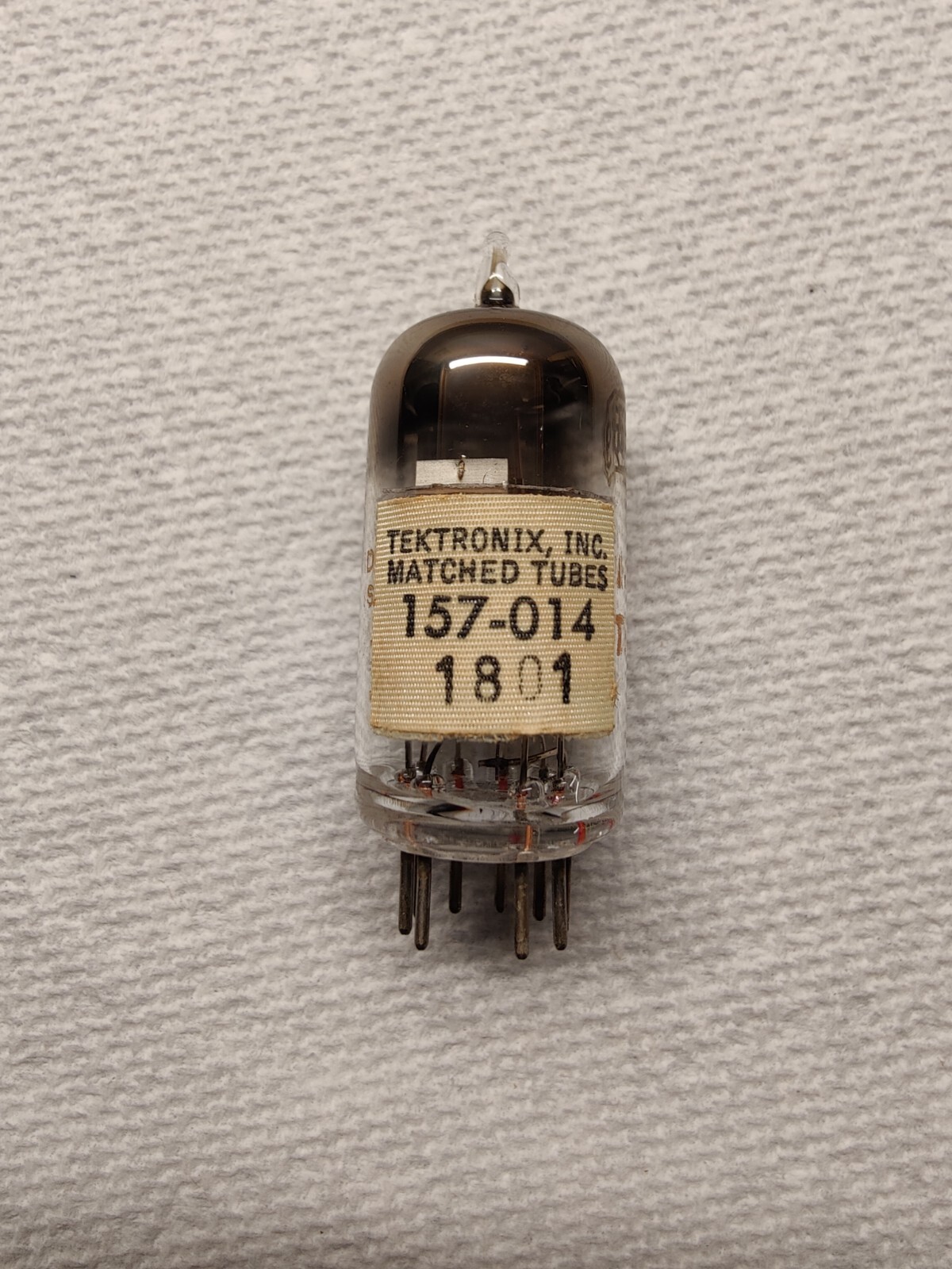 Tektronix (RCA) 5879 Vacuum Tubes Matched Pair “157-014 1801” (Read Description)