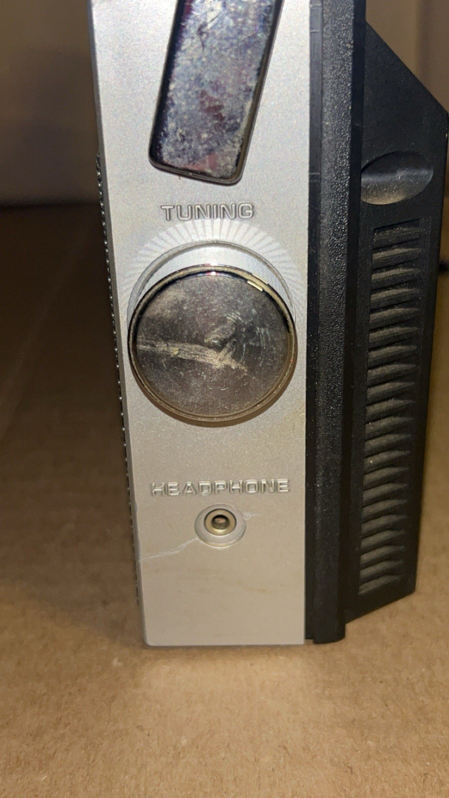 VINTAGE GE General Electric MINI BOOM BOX Model #7-2450A AM/FM Radio Working