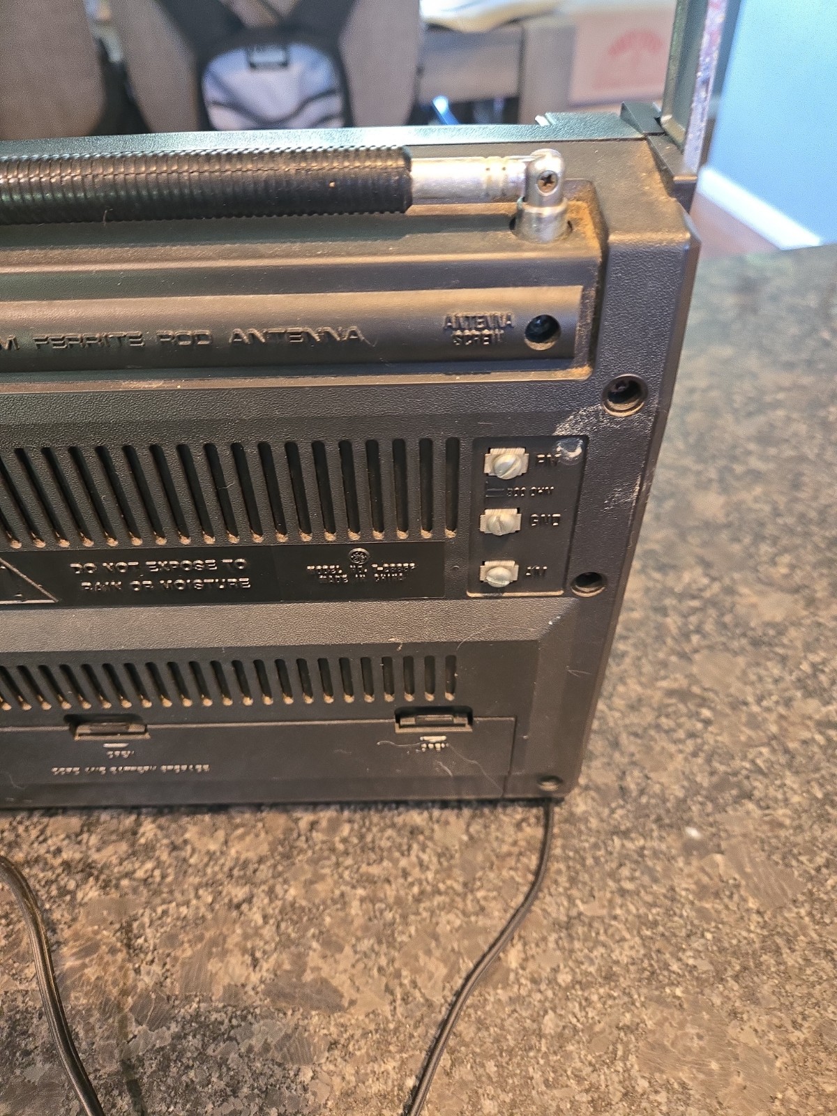 Vintage General Electric Super Radio II GE Retro 70s 80s AM/FM