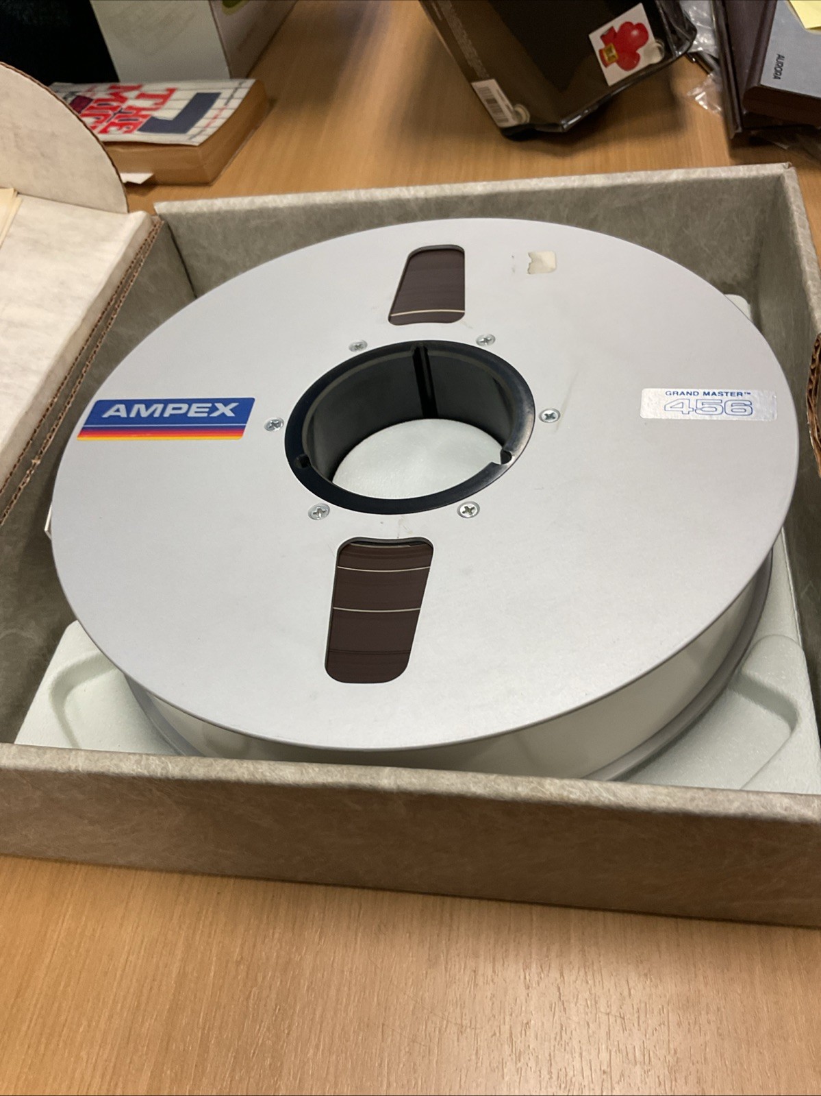 Ampex Grand Master 456 Metal 3/4″ Reel-to-Reel Recording Tape The Nite Owls Band