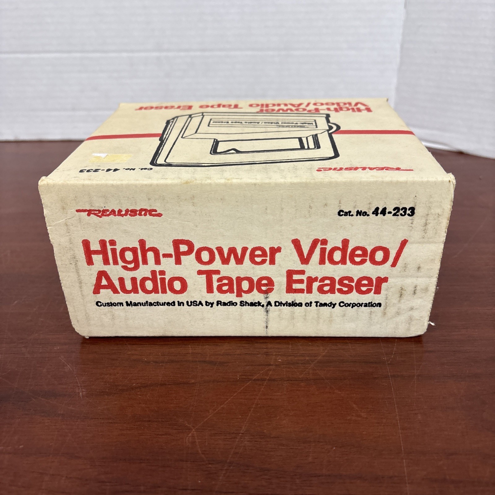 Realistic Radio Shack 44-233 High-Power Video Audio Tape Easer